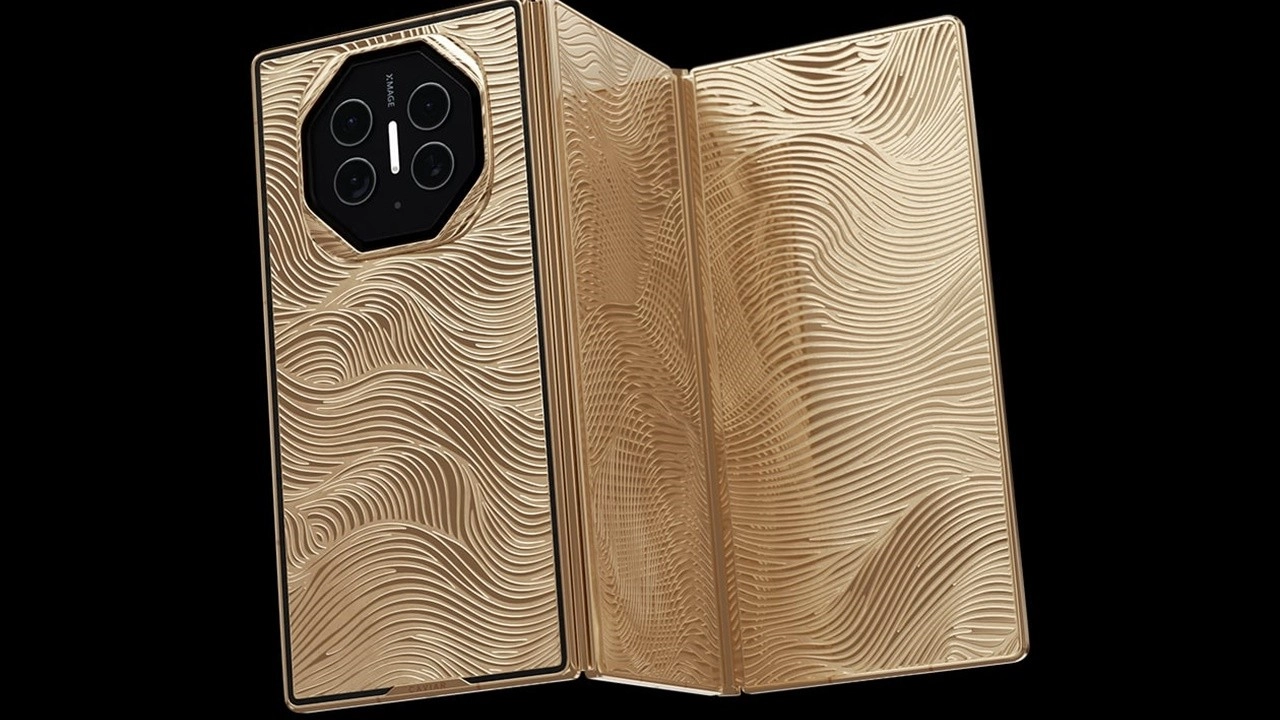 هاتف Huawei Mate XS الذهبي متوفر الآن بسعر 12,770 دولار أمريكي! متوفر فقط 88 وحدة