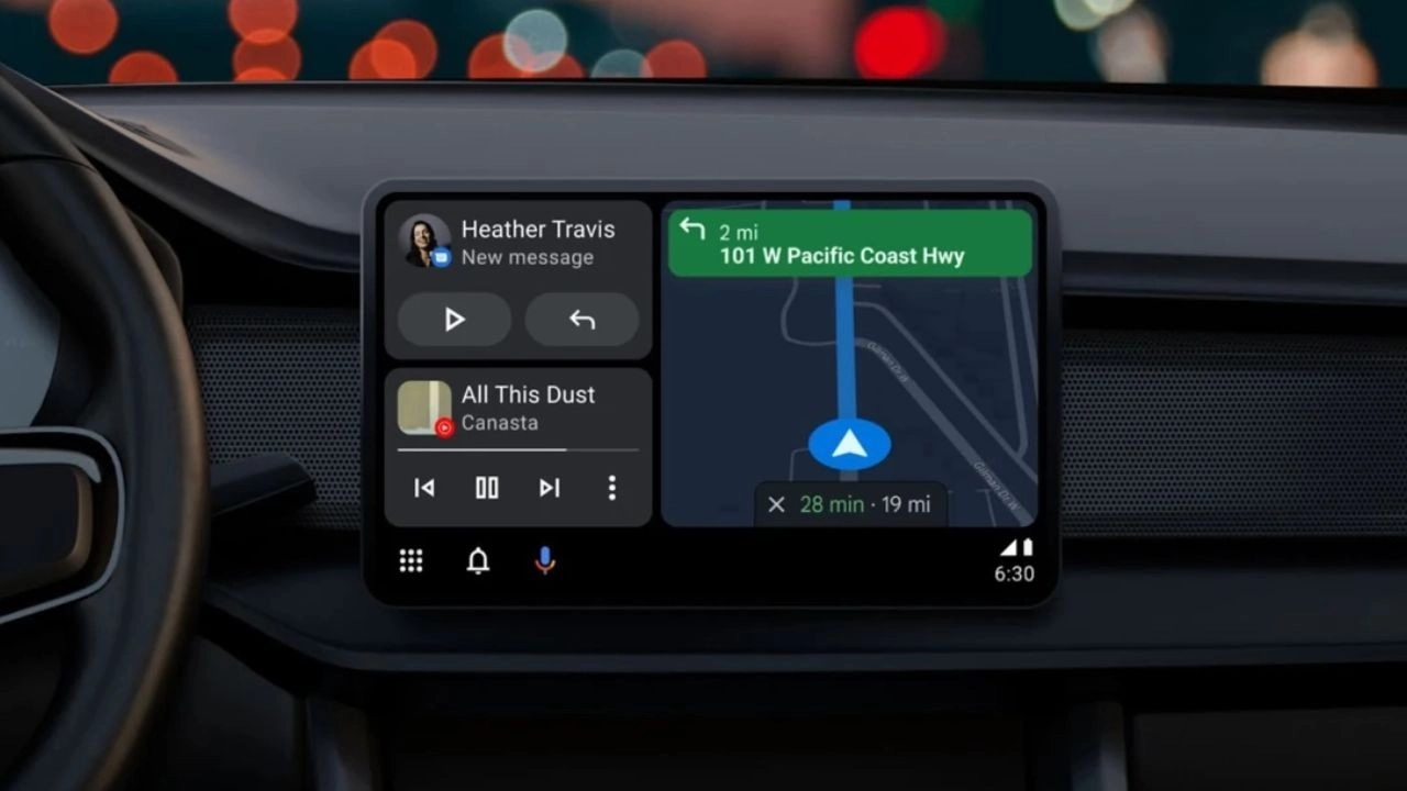 مستوحاة من أبل؟ تم تحديث الواجهة لنظام Android Auto!