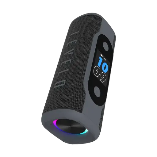 Levelo BassBeat Portable Speaker with LED Display