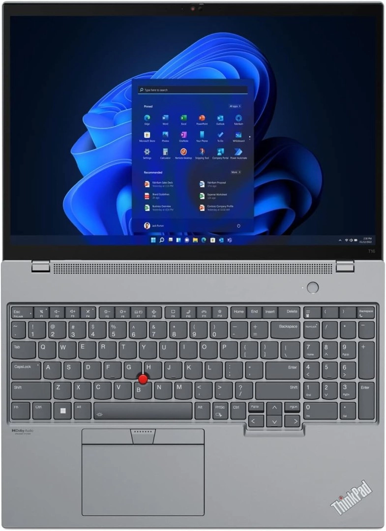 Lenovo Laptop ThinkPad T16 AMD R7 PRO-6850U 16GB/512GB (21CHS05B00)