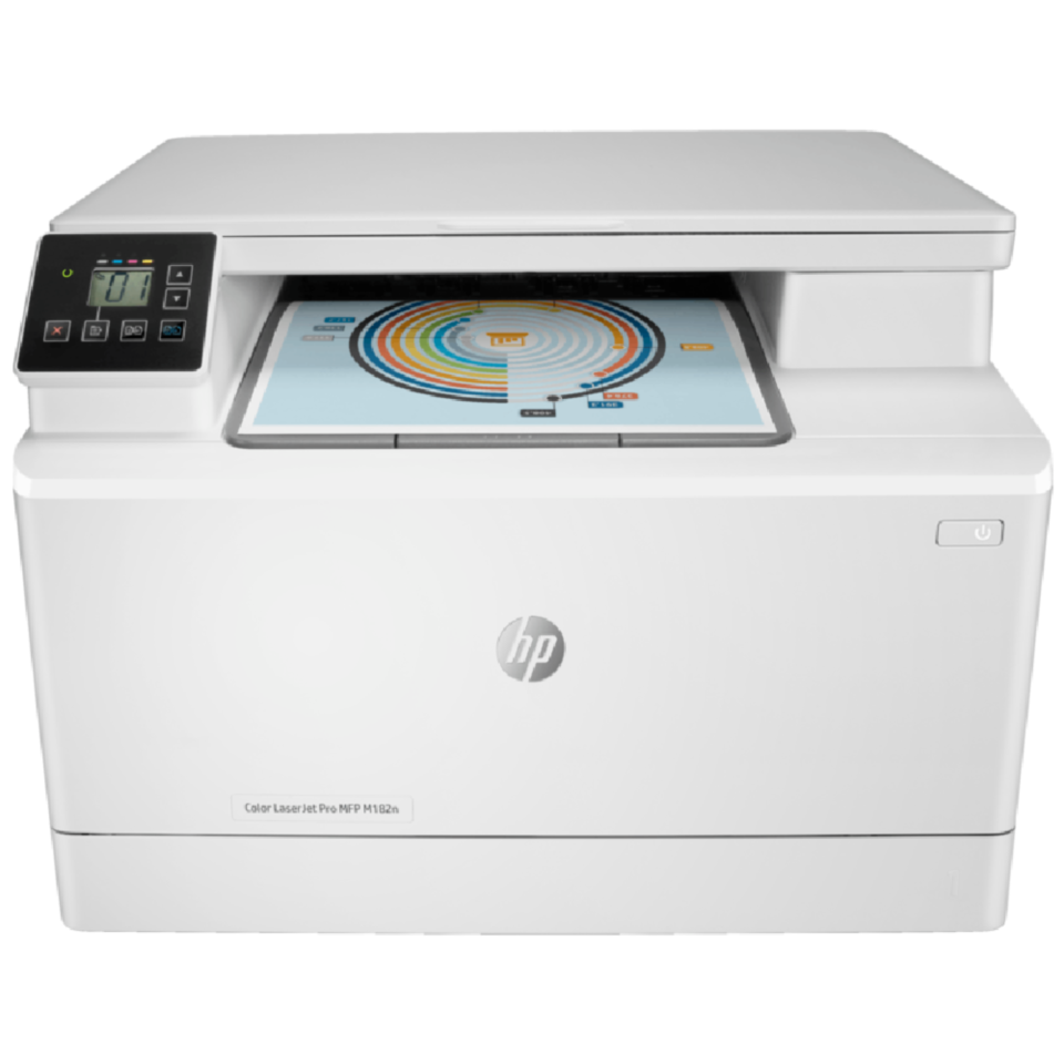 HP Printer Color LaserJet Pro MFP M182n (7KW54A)