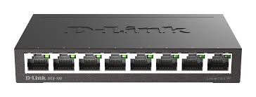 D-Link 8 портовый Gigabit коммутатор DGS108