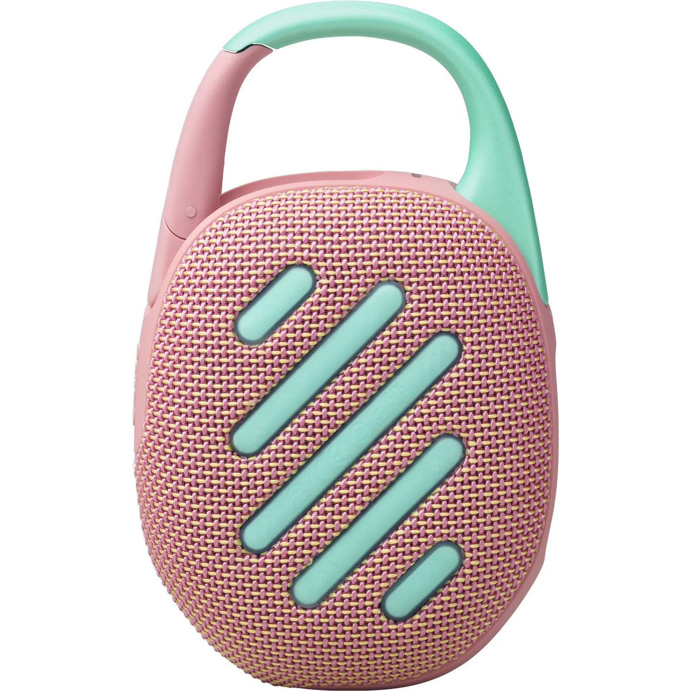 مكبر صوت محمول JBL Clip 5 باللون الوردي (JBLCLIP5PINK)