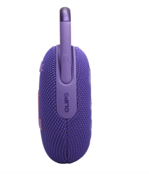 مكبر صوت محمول JBL Clip 5 باللون البنفسجي (JBLCLIP5PUR)