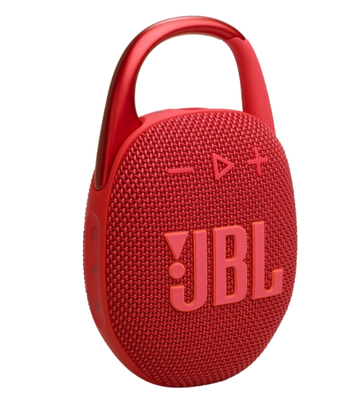 Портативная колонка JBL Clip 5, Красная (JBLCLIP5RED)