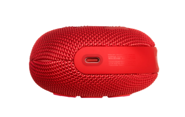 مكبر صوت محمول JBL Clip 5 باللون الأحمر (JBLCLIP5RED)