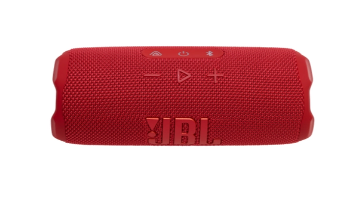 مكبر صوت محمول JBL Flip 7 باللون الأحمر (JBLFLIP7RED)