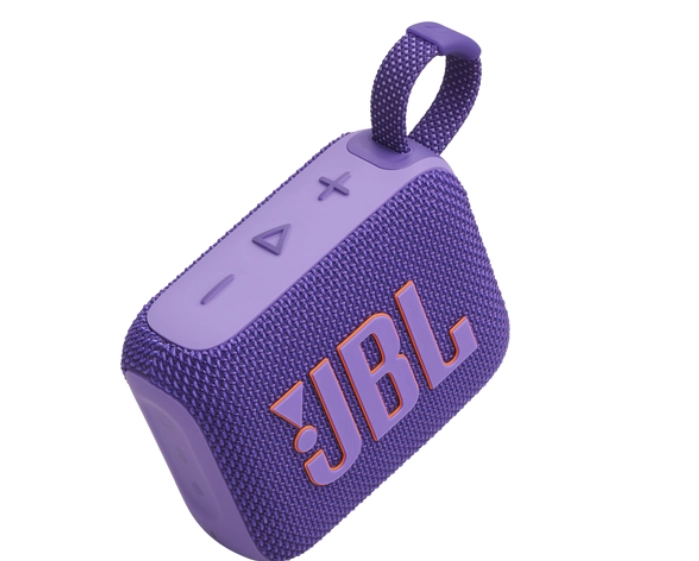مكبر صوت محمول JBL Go 4 باللون البنفسجي (JBLGO4PUR)