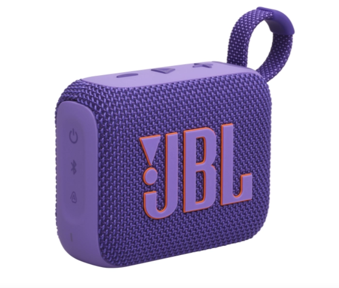 مكبر صوت محمول JBL Go 4 باللون البنفسجي (JBLGO4PUR)