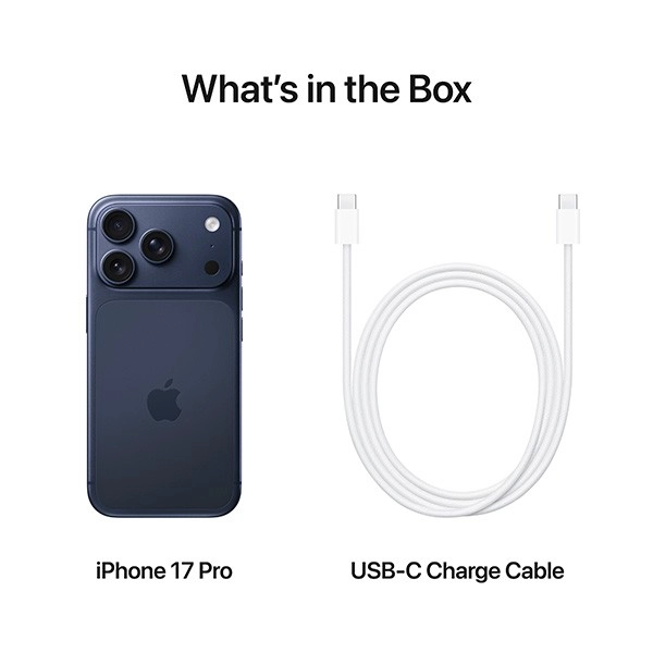iPhone 17 Pro بسعة 256 جيجابايت أزرق داكن