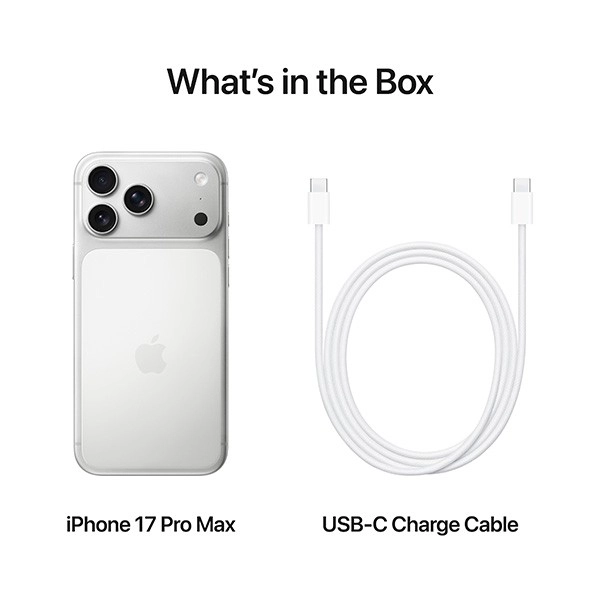 iPhone 17 Pro Max 256 ГБ Серебристый