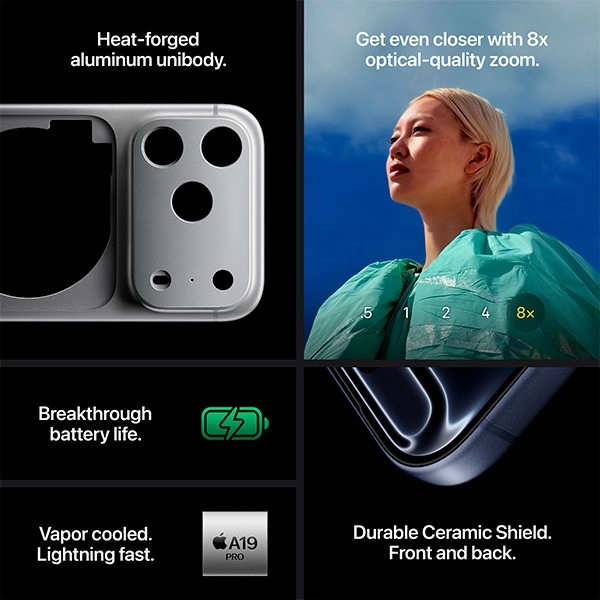 iPhone 17 Pro Max 512 ГБ Серебристый