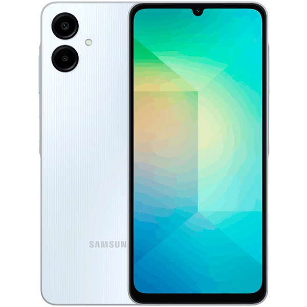 Samsung Galaxy A06 ‏(SM-A065) بسعة 4 جيجابايت / 64 جيجابايت LTE أزرق فاتح