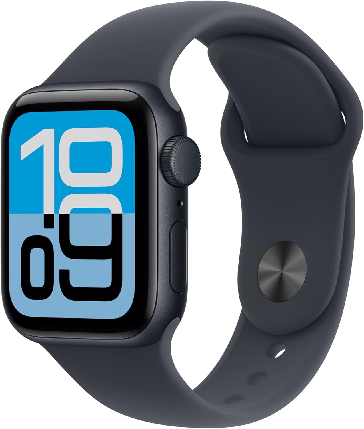 Apple Watch SE 3 GPS 40mm Midnight Aluminium Case With Midnight Sport Band MEH94 S/M