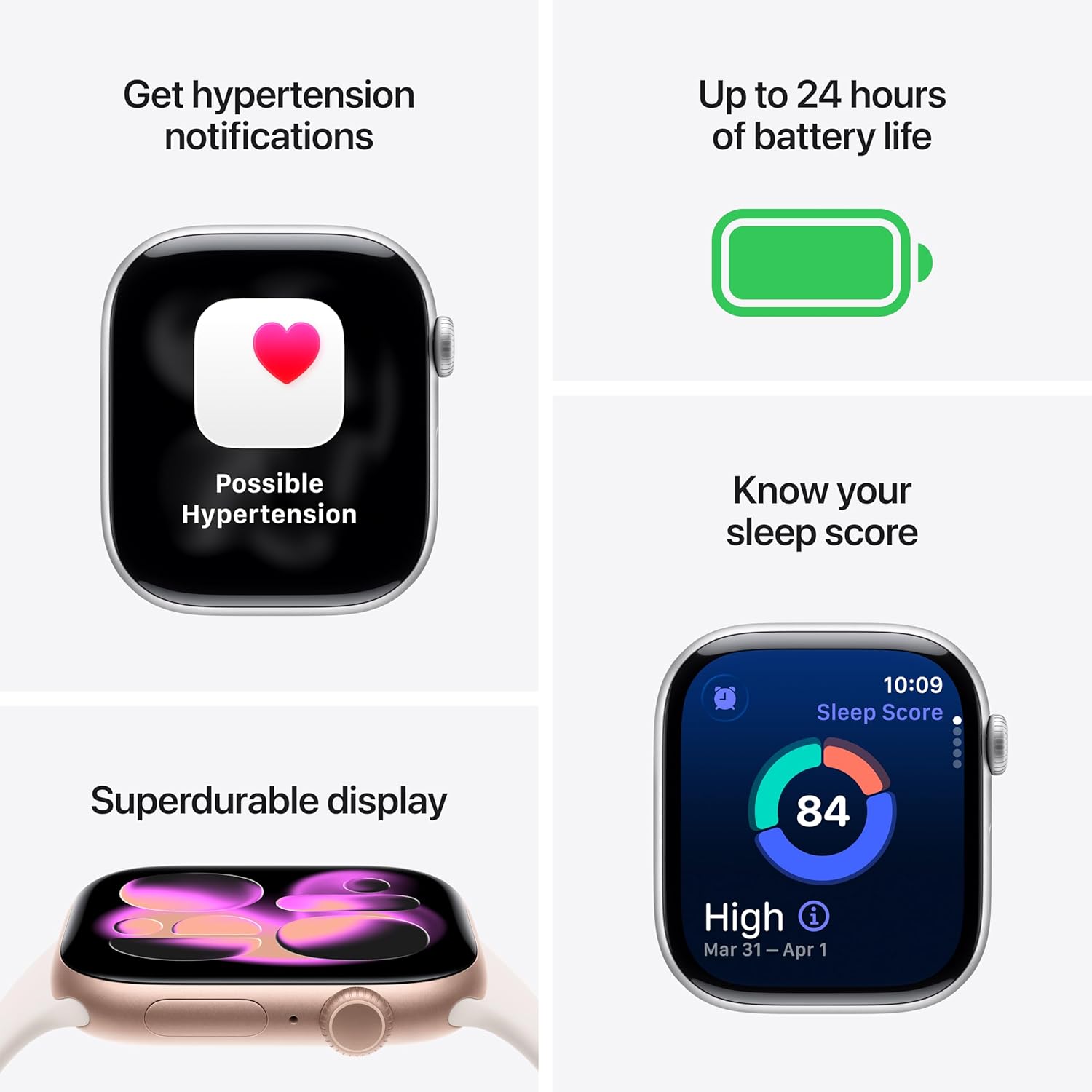 Apple Watch Series 11 GPS 46mm Jet Black алюминиевый корпус с ремешком Black Sport (MEUW4) S/M