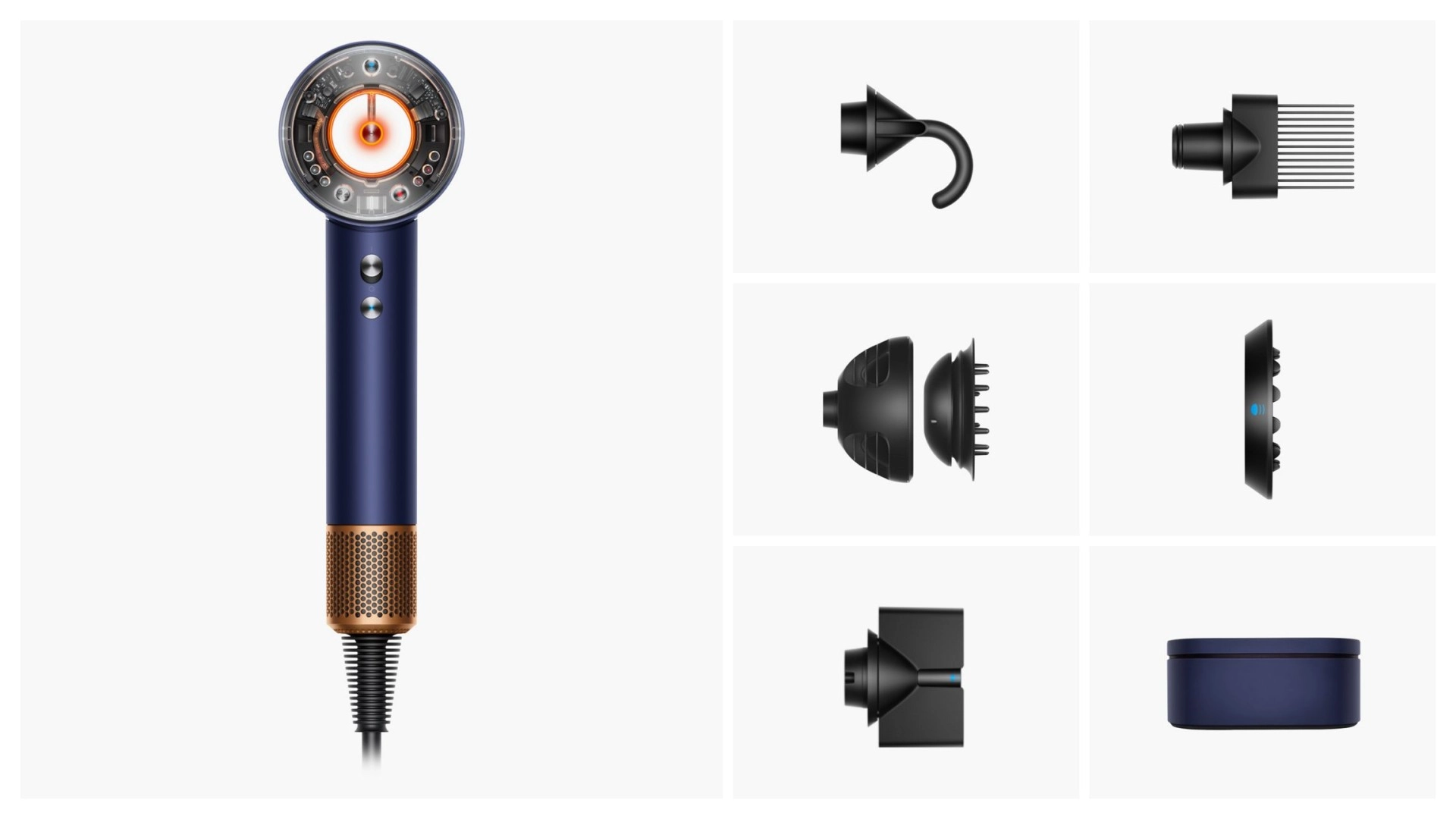 مجفف شعر Dyson HD07 أزرق برشين