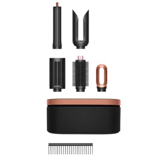 Hair Dryer Dyson HS09 Airwrap co-anda 2x Amber Silk