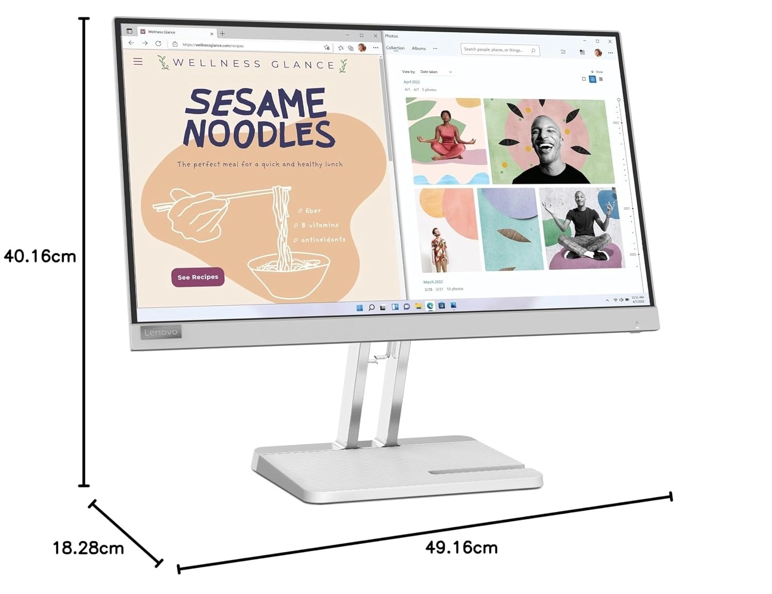 Lenovo Monitor L22E-40 (67AFKACBAE)