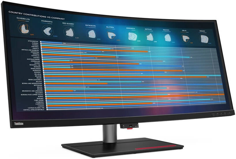 Lenovo Monitor ThinkVision P40w-20 (62C1GAT6UK)