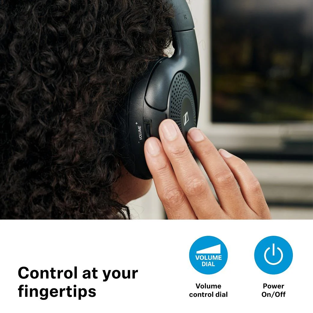 سماعة رأس لاسلكية Sennheiser RS 120 (508681)