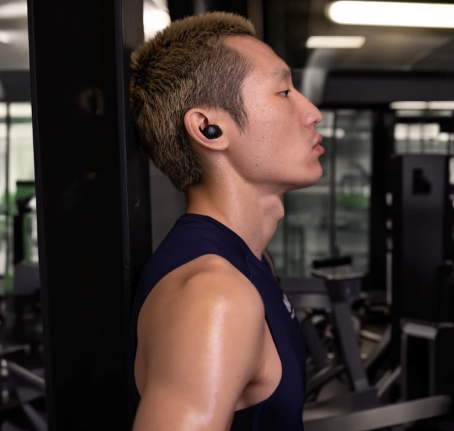 Беспроводные наушники Sennheiser Momentum Sport True Wireless, Чёрные (700304)