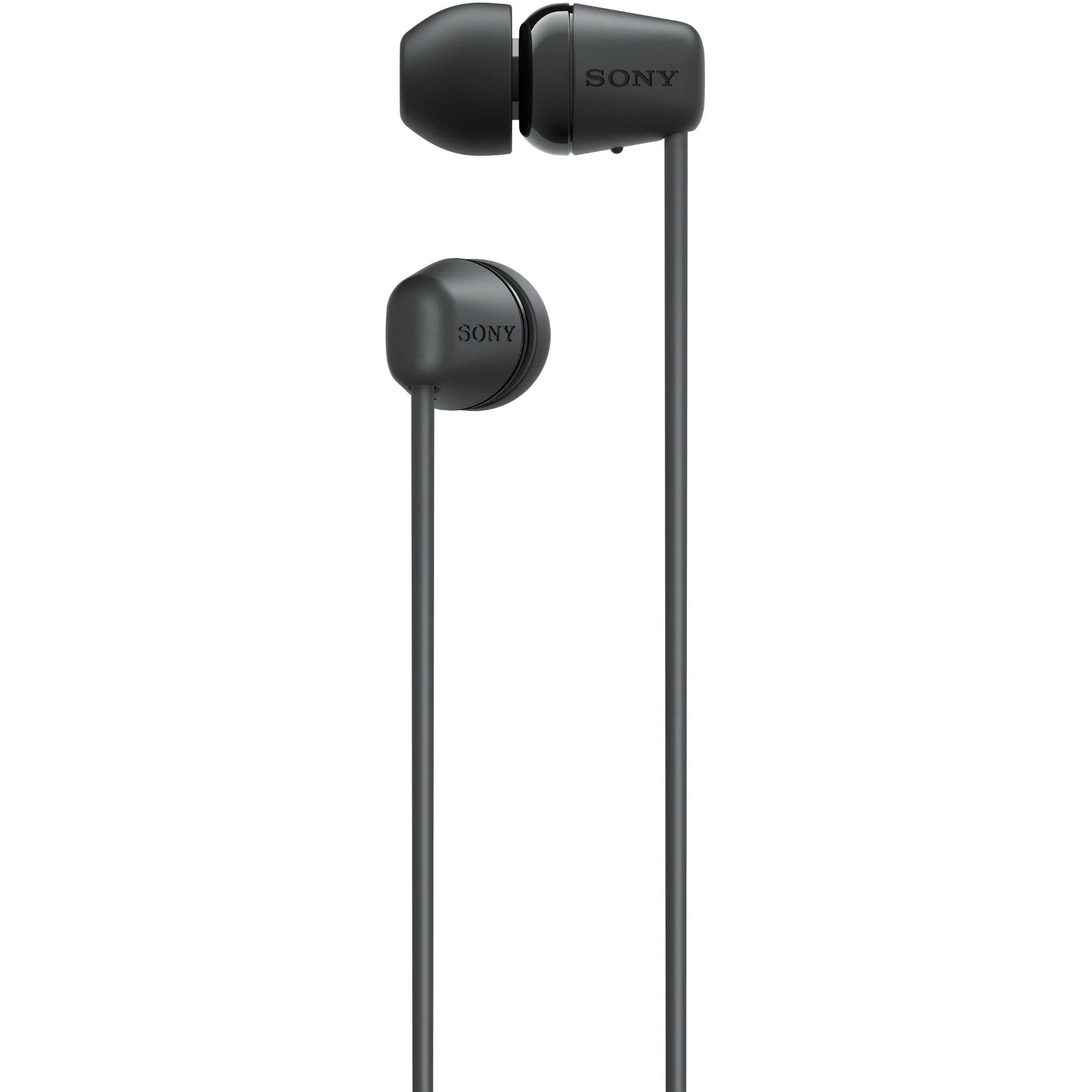 Внутриканальные наушники Sony WI-C100, Чёрные (WI-C100/BZE)