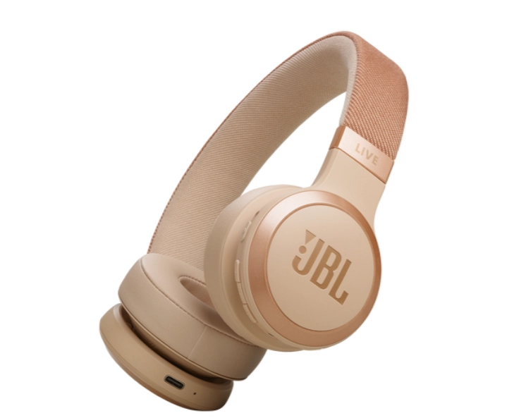 Беспроводные наушники JBL Live 670NC, Песочный
