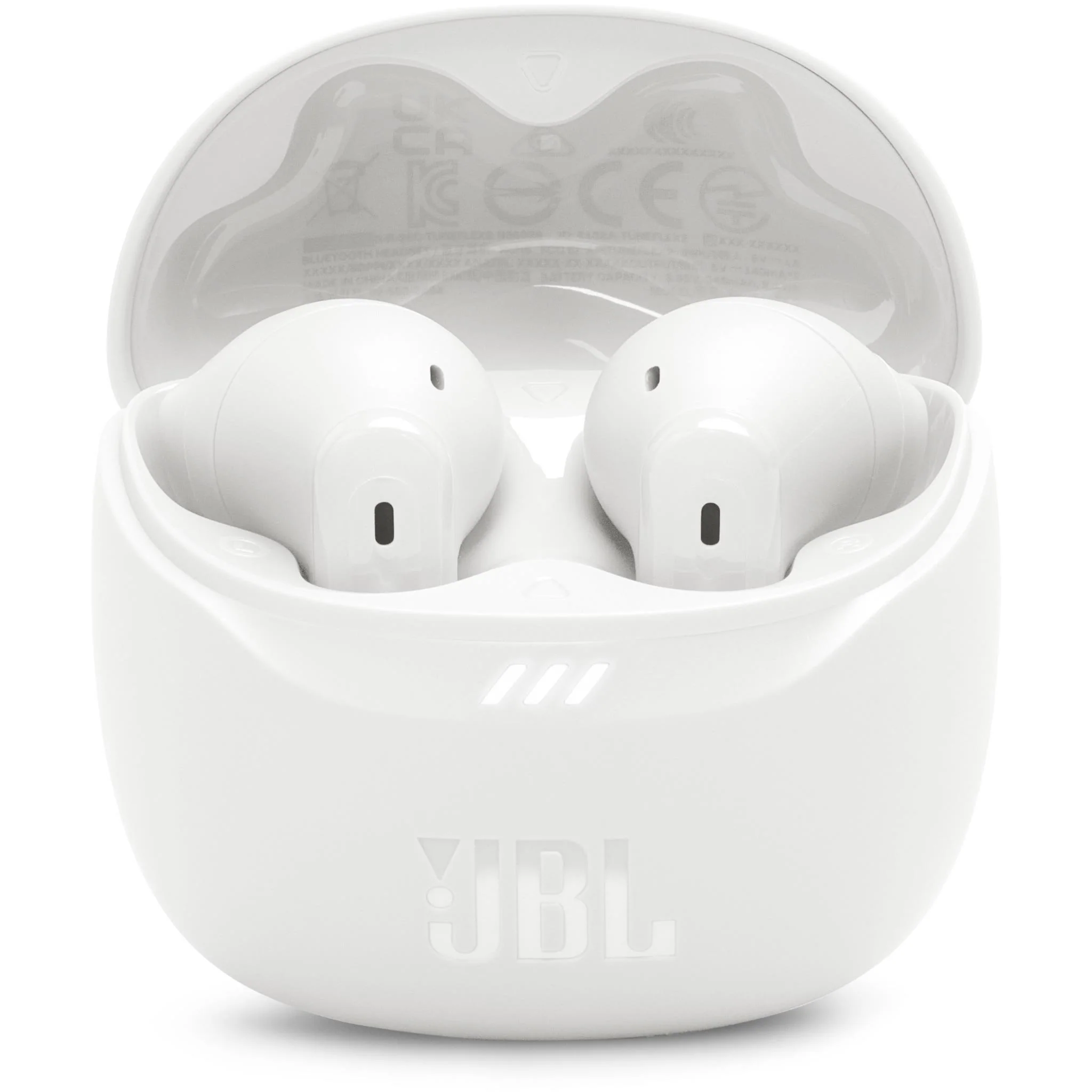 سماعات أذن لاسلكية JBL Tune Flex 2 باللون الأبيض