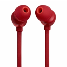 سماعات أذن سلكية داخل الأذن JBL T310C باللون الأحمر