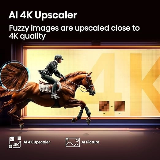 تلفزيون Hisense ذكي 65 بوصة QLED 4K موديل Q6QS