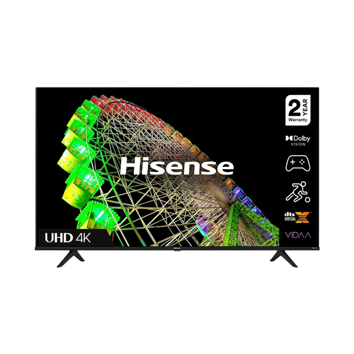 تلفزيون Hisense ذكي 58 بوصة LED 4K UHD موديل A61Q