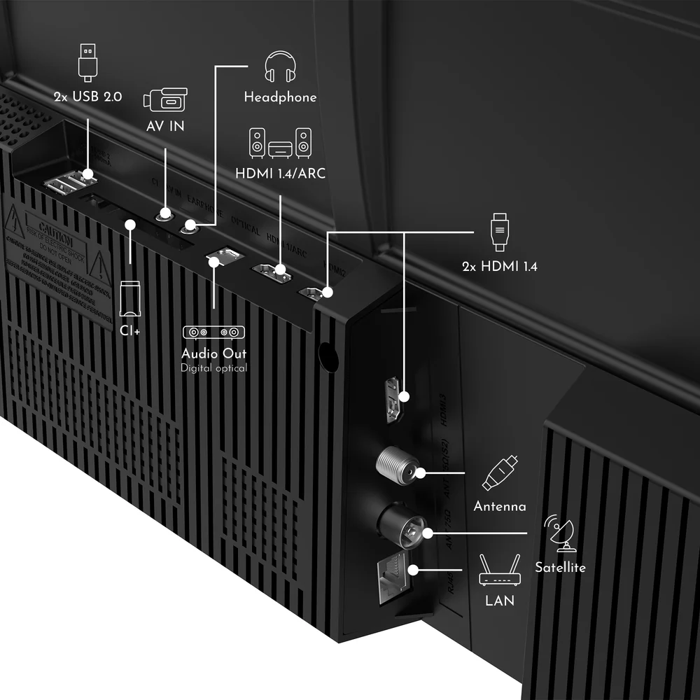 Thomson 43 inch QLED Central Stand TV