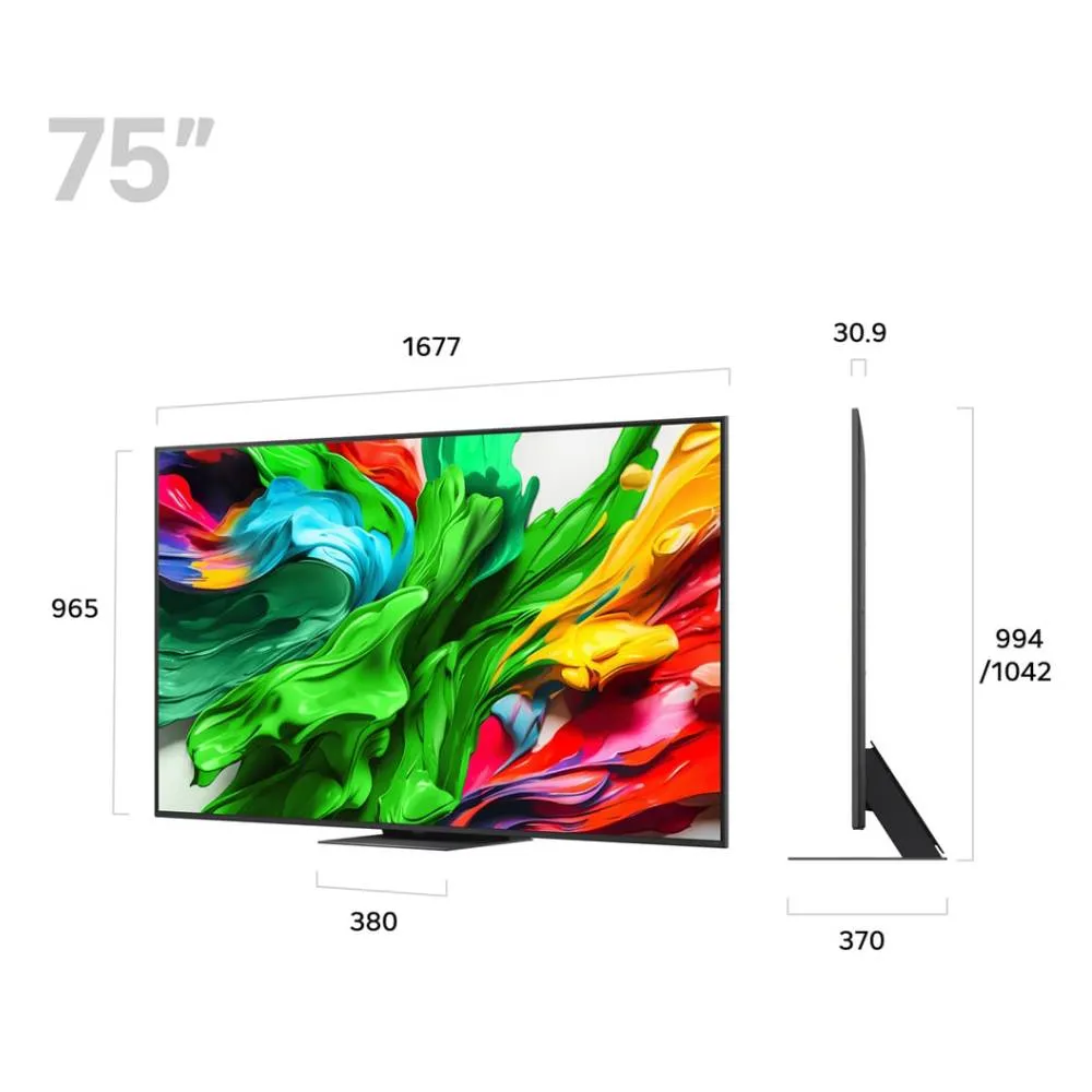 LG 75 inch QNED 4K Smart TV 75QNED86A6A