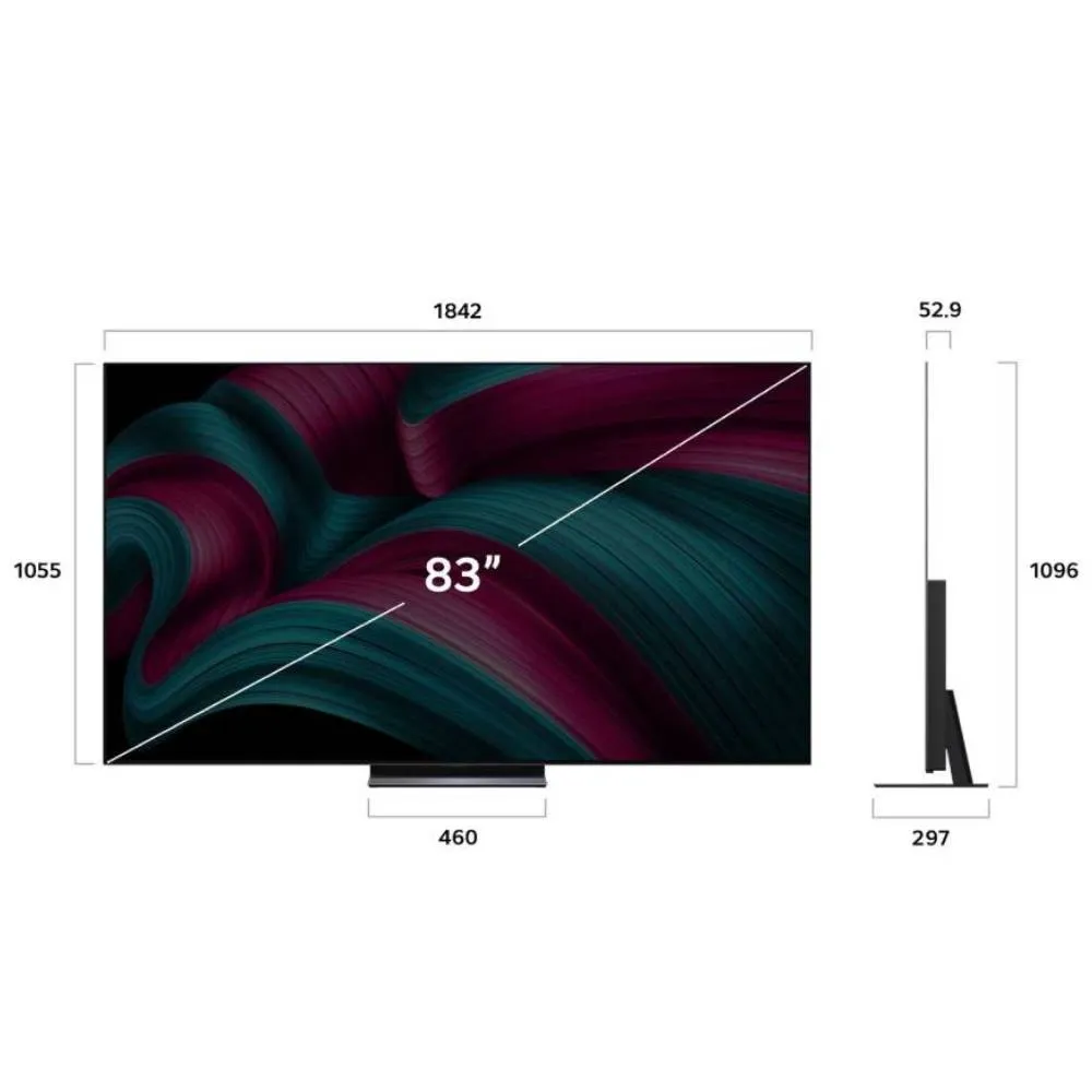 تلفزيون LG ذكي 83 بوصة OLED 4K موديل OLED83C5RLA