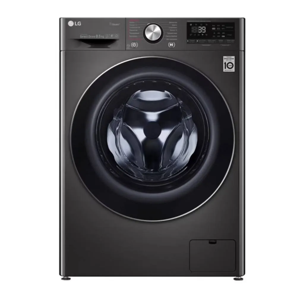 LG Washing Machine F2V9GW9P Black Steel