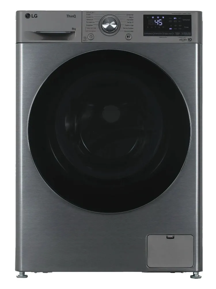 LG Washing Machine F2V5PS2S Platinum Silver