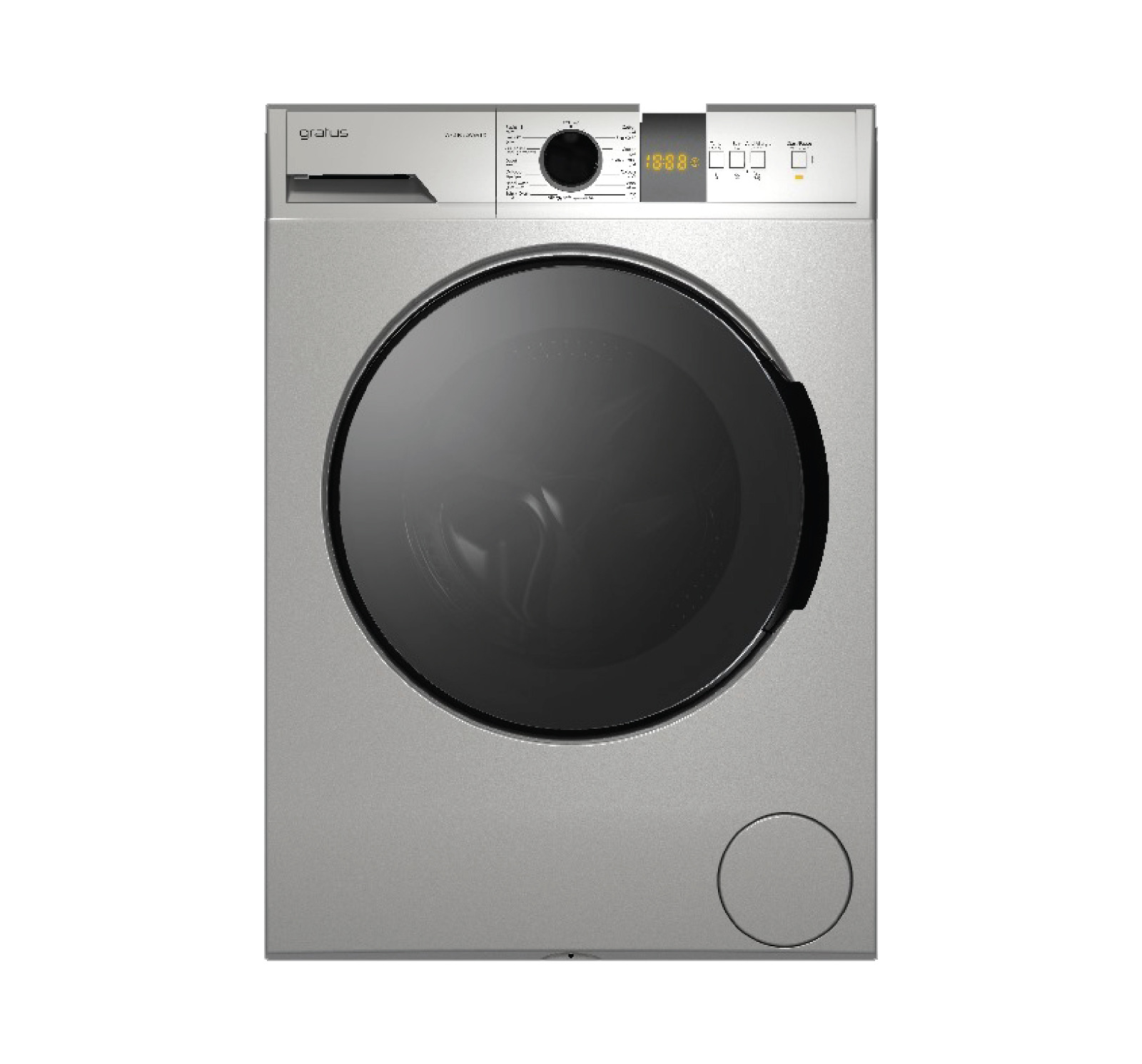 Gratus Стиральная машина WFD8502WEVTX Белая