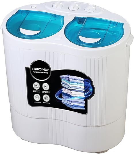 Krome Washing Machine KR-WMTT250W