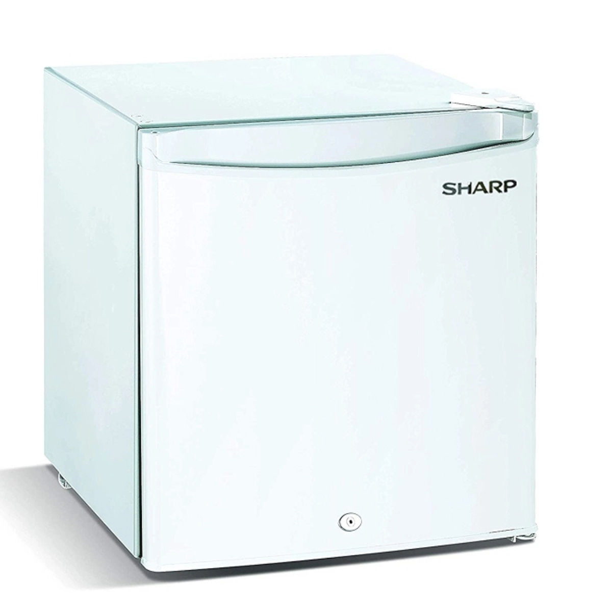 Мини-бар холодильник Sharp 65 л, белый (с замком и ключом)