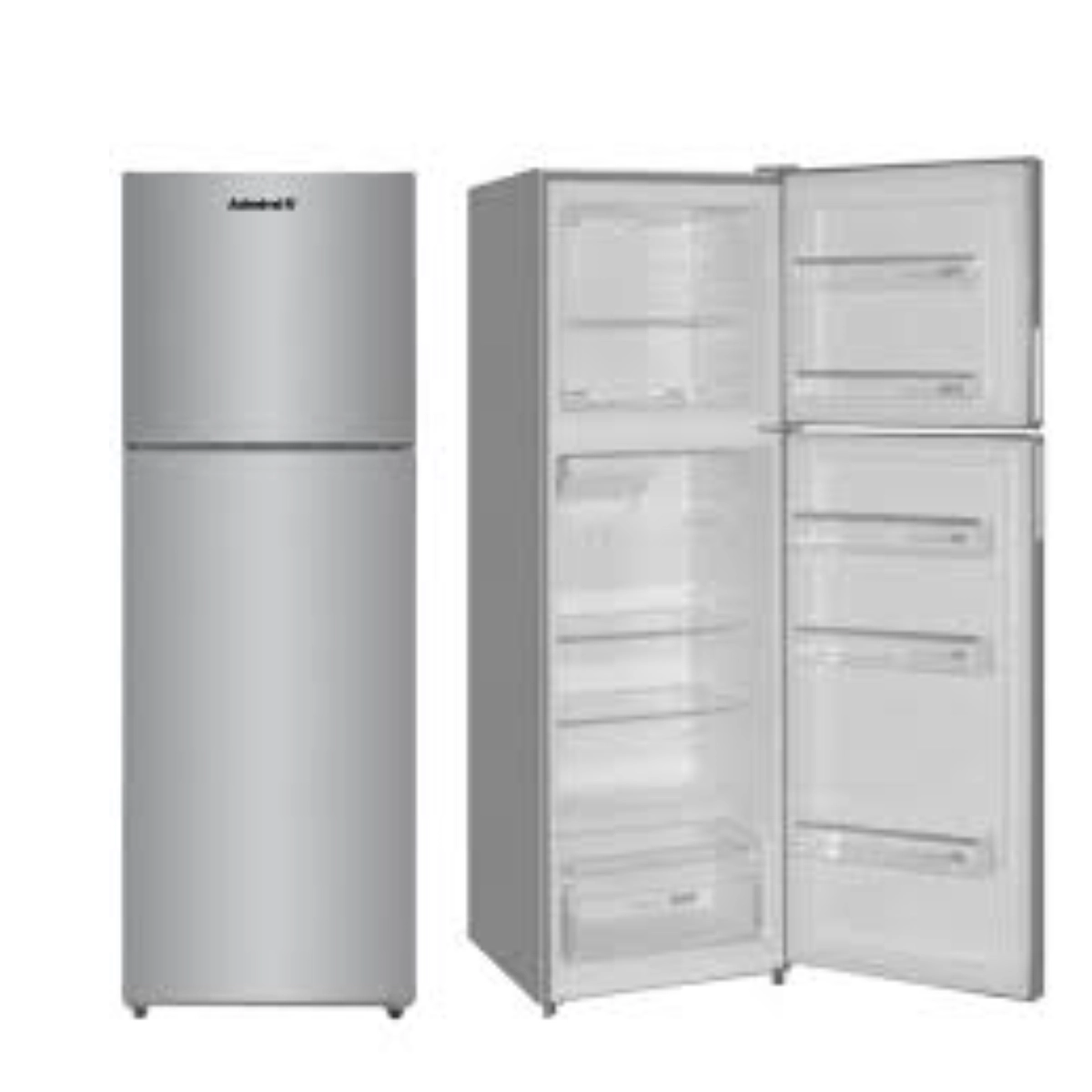 Admiral Top Mount Refrigerator 350L Silver