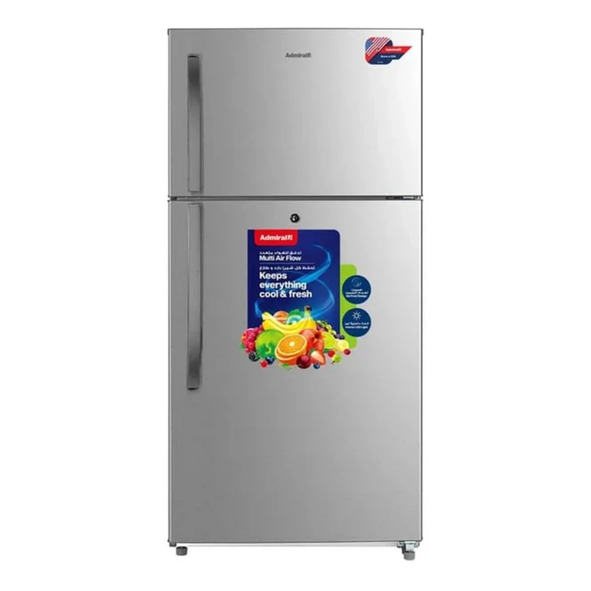 Admiral Top Mount Refrigerator 850L Silver