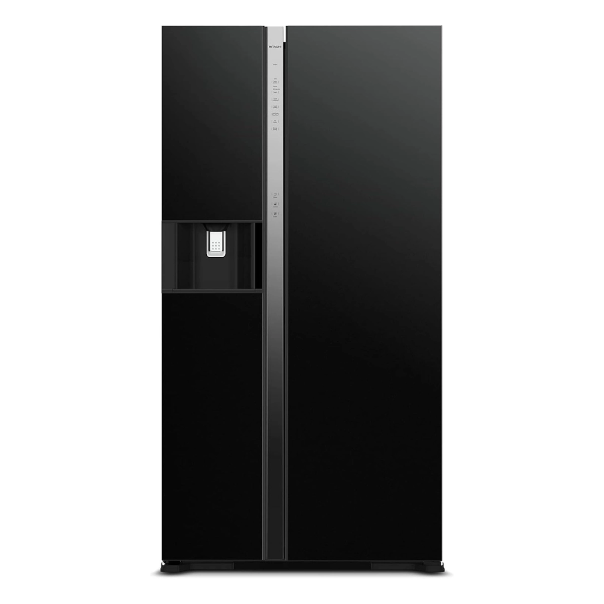 Hitachi Side-by-Side Refrigerator 700L Glass Black (RSX700GPUK04GBK)