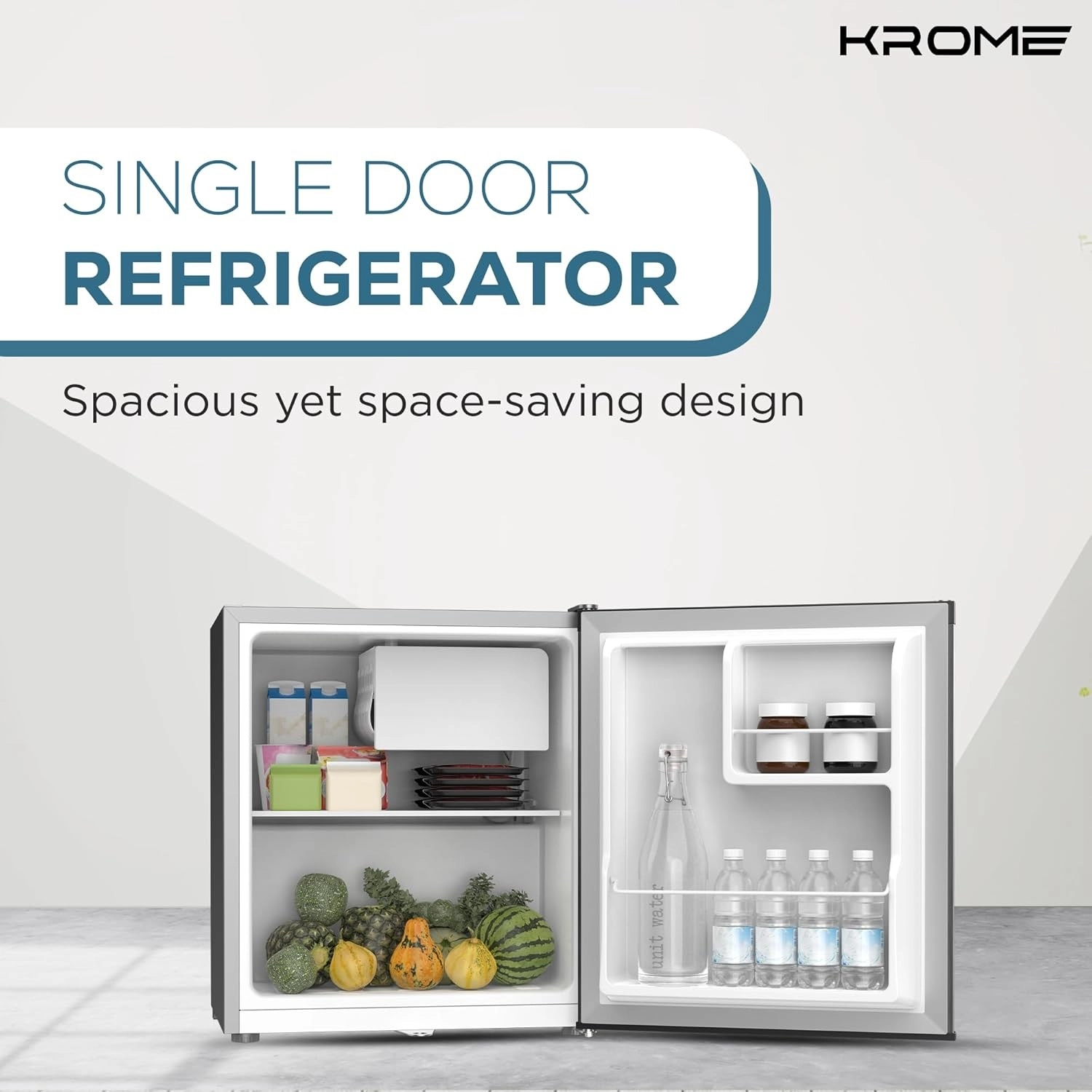 Krome Refrigerator 60L Direct Cool (KR-RDC60H)