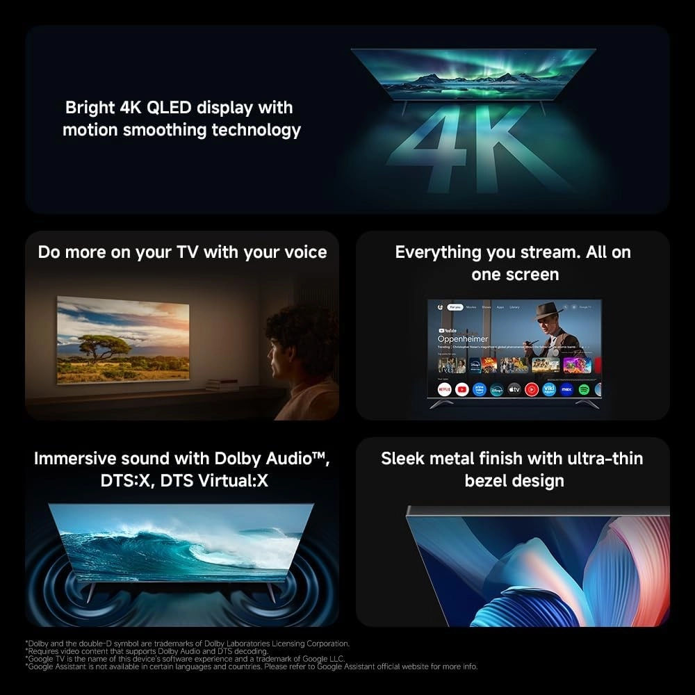 تلفزيون Xiaomi TV A Pro Series موديل 2026 مقاس 43 بوصة