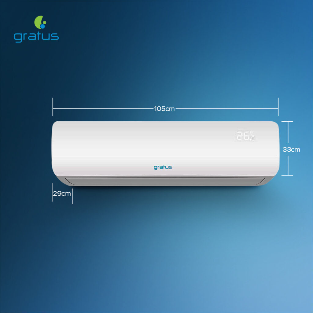 Gratus 24000 BTU Кондиционер R410a GSAC24TRS2