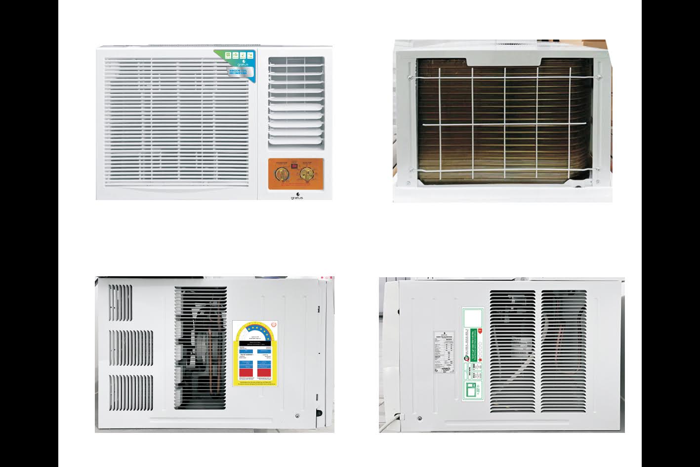 Gratus 24000 BTU Оконный кондиционер R410a GWAC245TRS
