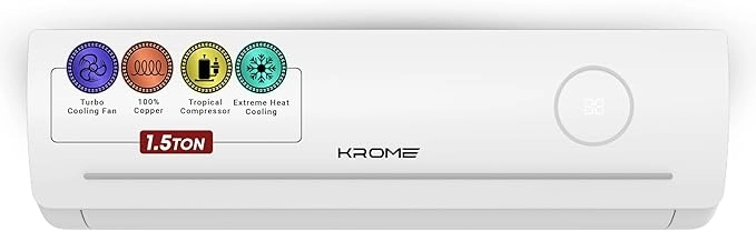 Krome 18000 BTU Air Conditioner T3 R410 KR-SAP18EZT3
