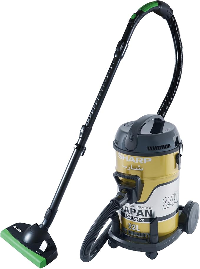 Sharp Vacuum Cleaner 2400W Bagged HEPA Black
