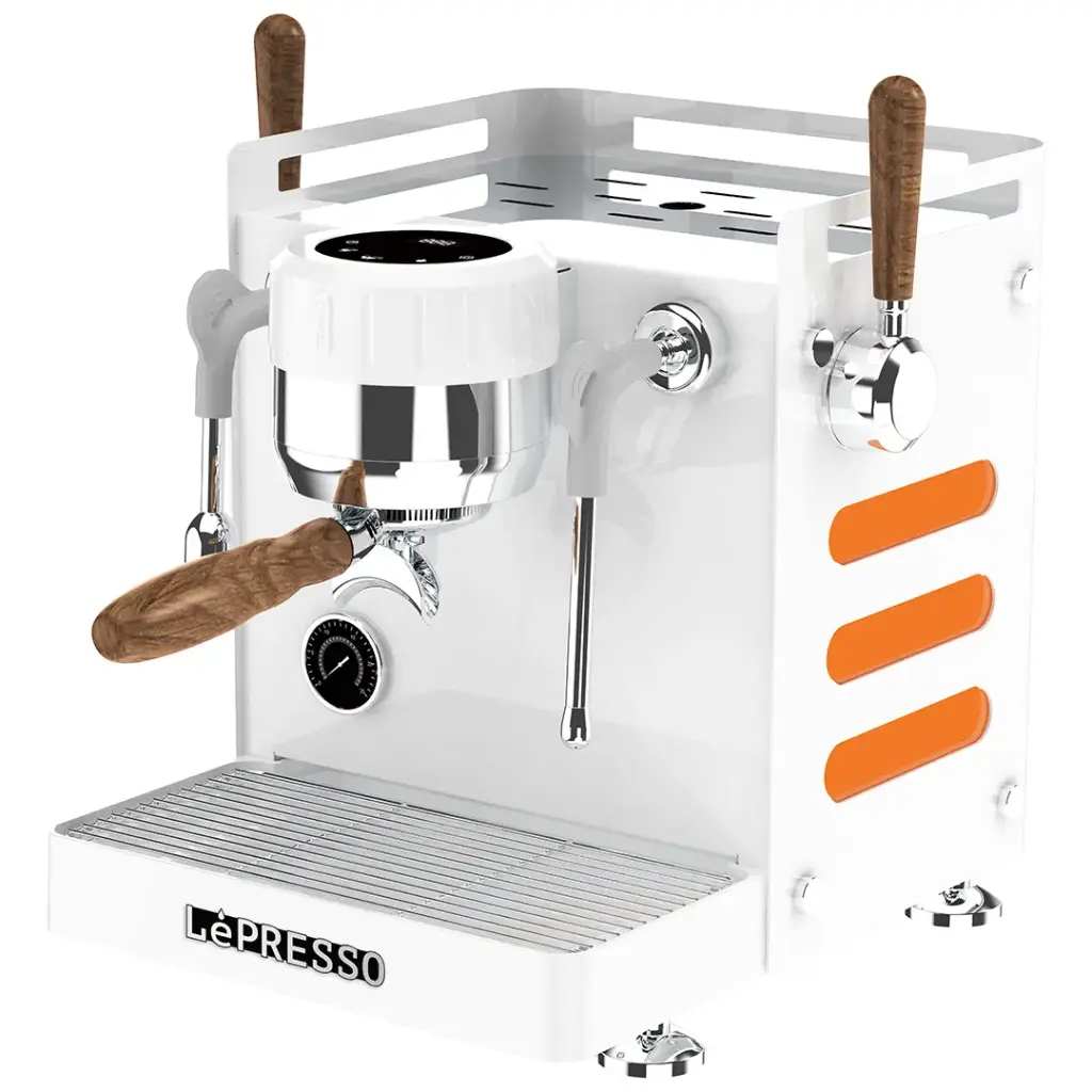ماكينة LePresso Bellissimo Triple Boiler 15 Bar Dual Pump (LPCFFBTB0091WH)
