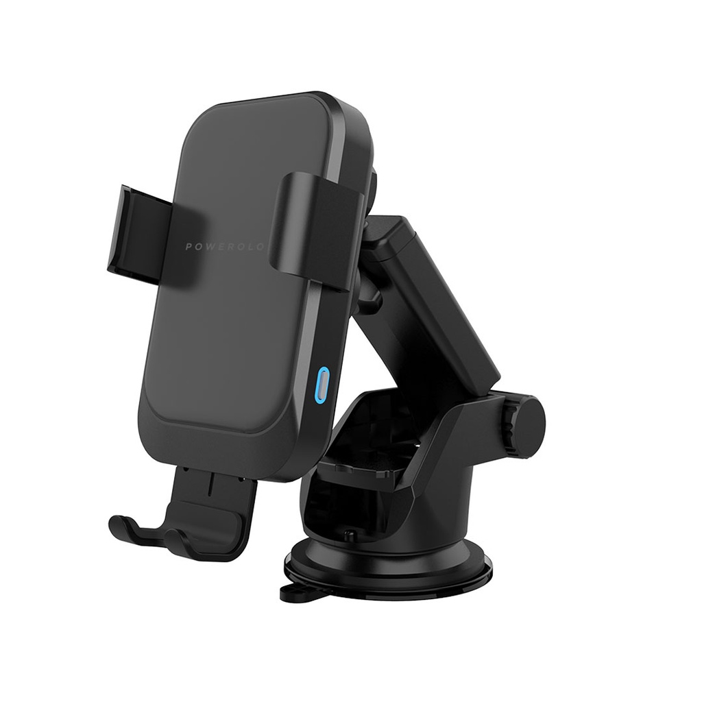 Автомобильный держатель-зарядка Powerology Fast Wireless 7.5W/15W